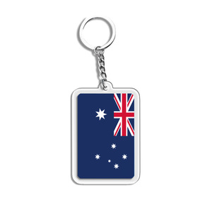 Llaveros Personalizados al por Mayor, Llaveros de Metal y Acrílico con Logotipo Personalizado, Llavero con Bandera Nacional de México, Italia, Estados Unidos, Bandera Americana - Product Image 4