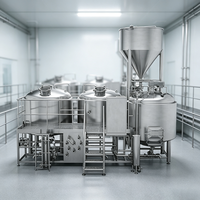 Équipement de brassage commercial grande capacité 4000L 5000L, cuve de fermentation d'alcool, cuve sous pression, directement de l'usine