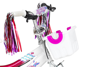 Vélo <span class=keywords><strong>BMX</strong></span> Populaire et Abordable pour Enfants, Monovitesse, <span class=keywords><strong>16</strong></span> <span class=keywords><strong>Pouces</strong></span>, Pneus Gonflables Blancs, Fourche en Acier, Roues d'Apprentissage, 5-8 Ans - Product Image 5