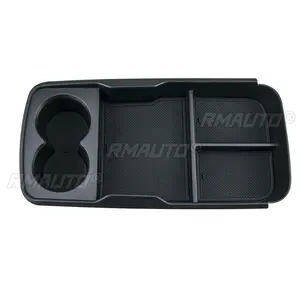 Caja de Almacenamiento para Reposabrazos de Coche para Kia EV6 2022 2023, ABS Negro, Consola Interior Central, Accesorios de Alta Calidad - Product Image 4