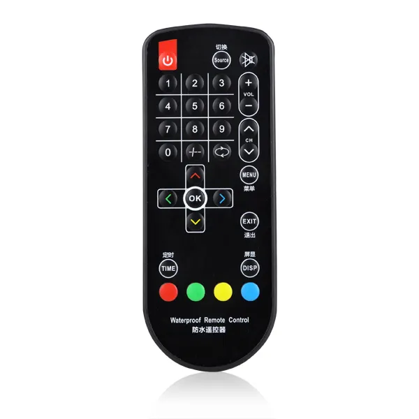 IR waterproof learning function tv remote control