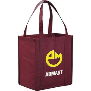 กระเป๋าโท้ทผ้าไม่ทอสีสันหลากหลายแบบขายส่งตามสั่ง / กระเป๋าใส่ของชำรุ่นเล็กจูโน - Product Image 2