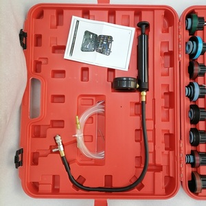 34 Stück Motor test werkzeuge Wassertank-Lecks ucher Kühler deckel Druck prüfgerät und Vakuum-Kühlsystem-Kit - Product Image 5