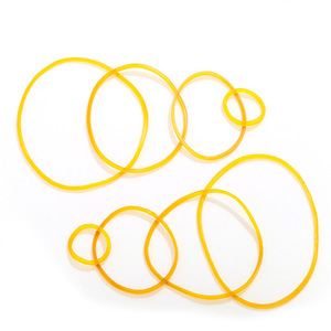 Yellow Rubber Bands Small Size For DIY Jewelry Accessories Office Use Durable Elastic Supply Craft Supplies - Product Image 4