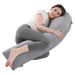 China Wholesale Pregnancy Pillow For Sleeping Organic Body Pillow Side Sleeping Pillow