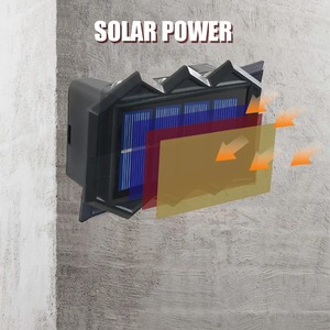 Nouvelle lampe murale solaire LED, éclairage extérieur étanche, éclairage vers le haut et vers le bas, pour balcon, paysage, jardin, décoration - Product Image 4