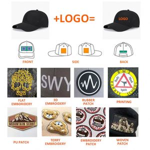 Gorras de Béisbol Personalizadas Transpirables para Exteriores, Gorra de Béisbol Lisa con Logotipo Bordado, Gorra de Béisbol de 6 Paneles Impermeable de Secado Rápido - Product Image 4