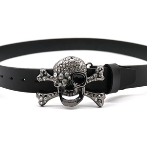 Moda Punk tendenza nuova <span class=keywords><strong>cintura</strong></span> <span class=keywords><strong>da</strong></span> <span class=keywords><strong>uomo</strong></span> in vera pelle di vacchetta intarsiata con la testa di scheletro <span class=keywords><strong>cintura</strong></span> <span class=keywords><strong>da</strong></span> <span class=keywords><strong>uomo</strong></span> Designer - Product Image 4