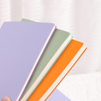 Carnet de notes A5 en gros pour le bureau et les étudiants, carnet à couverture souple, papeterie