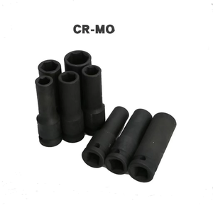 Set di 13 Chiavi a Bussola Profonde Metriche da 1/2 Pollice per Riparazione Auto, Grado Industriale, Finitura Cromata, Personalizzabile OEM - Product Image 4