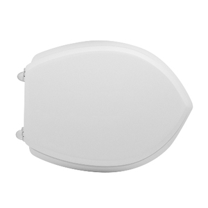 Asiento de inodoro para Ideal Standard Ondine Shape 10 WC, color blanco, con bisagras pasantes - Product Image 1