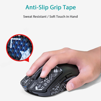 Autocollant de bande absorbant la sueur souris autocollants de bande résistants à la préhension pour Logitech G PRO X GPW souris de jeu sans fil Ultra légère