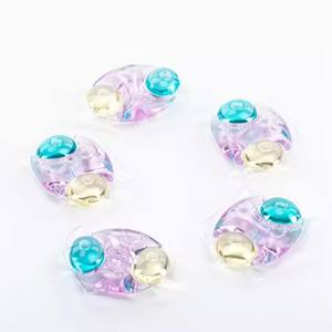 Perles de <span class=keywords><strong>gel</strong></span> à lessive jetables concentrées de détachant 5D de parfum 3 en 1 de longue durée pour les perles de parfum adoucissantes de vêtements - Product Image 4