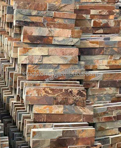 Slate văn hóa đá bên ngoài bức tường Ốp 3D tấm Veneer sạch carton + THÙNG GỖ antacid xói mòn chia sử dụng ngoài trời - Product Image 3