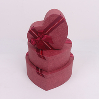 3365 Shihao usine en gros personnalisé chocolat coeur forme boîte de papier matériau recyclé brillant stratification finition mate pour