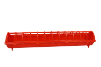 Mangeoire automatique anti-déversement à long plateau pour poussins, canards, cailles, pigeons – Boîte d'alimentation pour l'élevage avicole