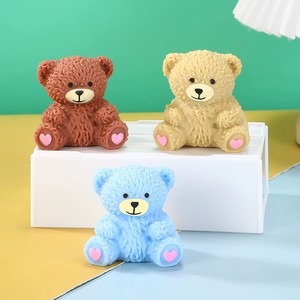 CHENXI Animals Series Decompression Toy Teady Bear Fidget Pinch <b>Squeeze</b> Toy Ins Popular Stress <b>Ball</b> - Product Image 4