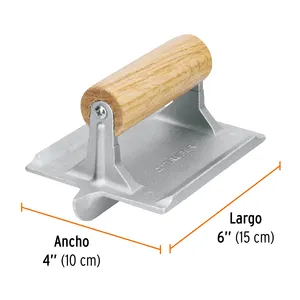 Rallador de aluminio Truper Esparcidor de hormigón Categoría de producto - Product Image 3