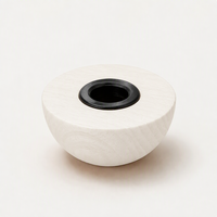 Couvercle de diffuseur d'aromathérapie en bois massif personnalisé, bouchon en bois pour bouteille d'huile parfumée personnalisée, accessoires écologiques pour la fragrance d'intérieur