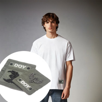 Étiquettes brodées tissées à coudre, fabricant d'étiquettes personnalisées avec logo de marque, broderie 3D sur tissu pour vêtements et accessoires