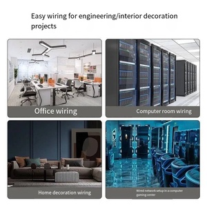 สายเคเบิลเครือข่ายความเร็วสูงสำหรับงานวิศวกรรม DENIXI Cat6 <span class=keywords><strong>UTP</strong></span>/FTP CCA ตัวนำแบบตัน 23AWG/24AWG 100M/305M สำหรับใช้งานภายนอกอาคาร เหมาะสำหรับบ้านและองค์กร - Product Image 6