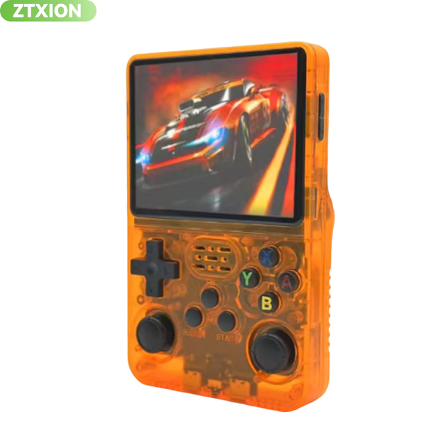 R36s Retro Handheld Game Console Classic Retro Game 128GB with Built-in 30000+games 3.5-inch Ips Boy Gift PSP Game