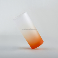 Zosi — lunettes de soleil givrées en arc-en-ciel dégradé 10oz, verre à boisson personnalisé, tasse à eau
