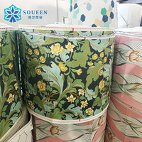 Papier peint 3D européen pour salon, bureau, salon de thé, restaurant, hôtel, palais de luxe, grand motif floral en relief