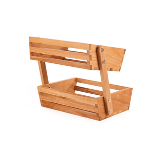 Double Kitchen Fruit Basket Bowl Storage Food Suitable For Multiple Scenarios