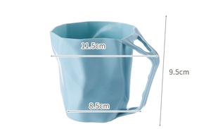 Plastic Toothbrush <strong>Cup</strong> with Brush Slot,, Kids Tooth Rinse <strong>Cup</strong>, Creative Couple Toothbrush Holder with Built-in Brush Rack - Product Image 5
