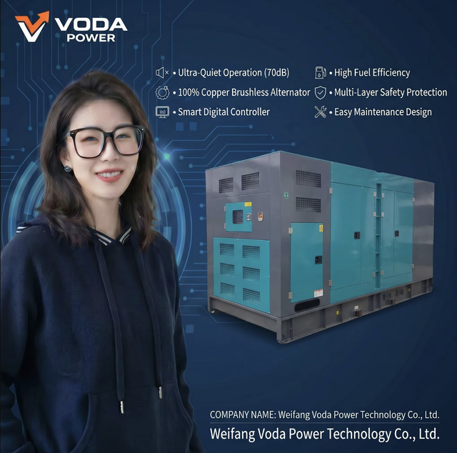 Portable Diesel Generators 50/60Hz 40-100KW ATS Equipped Commercial Use Cheap Generator