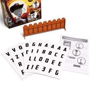 Jeu de devinettes de mots espagnols 1:1 El Ahorcado Mike, jeu de l'éducatif classique Hangman sur le thème du cowboy, jeu de société éducatif d'orthographe 12+ ans, en papier et plastique - Product Image 4