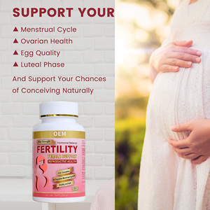 L'integratore per la fertilità femminile con forza massima naturale OEM/ODM supporta il concepimento per la salute riproduttiva aiuta gli integratori sanitari - Product Image 3