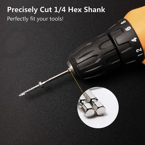 Nanrui Hex <b>Screwdriver</b> <b>Bits</b> <b>Set</b> S2 Steel 1/4 Inch 3/32 3/16 5/16 7/32 7/64 9/64 1/8 For Pneumatic Tools - Product Image 2