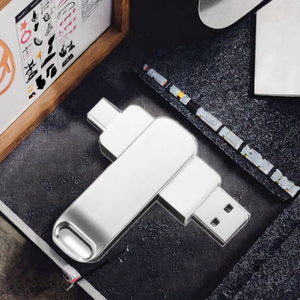 Tùy chỉnh OTG loại C <span class=keywords><strong>USB</strong></span> 3.0 ổ đĩa <span class=keywords><strong>flash</strong></span> 64GB 128GB 32GB công suất mới kim loại <span class=keywords><strong>USB</strong></span> Stick Pen Key <span class=keywords><strong>Disk</strong></span> với <span class=keywords><strong>built</strong></span>-in đóng gói trong hộp - Product Image 2