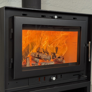 Estufa de Leñ<span class=keywords><strong>a</strong></span> Independiente de Estilo Europeo, <span class=keywords><strong>Chimenea</strong></span> Interior con Calefacción por Circulación de Agua, Conexión para Radiador - Product Image 6