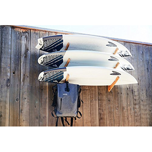 Rak Penyimpanan Dinding Kayu Modern Berkualitas Tinggi untuk Snowboard, Surfboard, Skateboard - Tahan Lama, Mudah Dipasang - Product Image 4