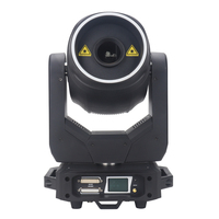 Luz Láser Profesional RGB de 5W con Cabezal Móvil, Anillo Halo LED, Proyector de Animación de 20kpps, DMX512 ILDA para Escenarios, Discotecas, Clubes, DJ