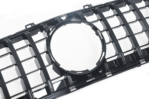 Grille de pare-chocs avant en ABS noir de haute qualité pour <span class=keywords><strong>Mercedes</strong></span>-Benz AMG <span class=keywords><strong>GT</strong></span> 53 <span class=keywords><strong>63</strong></span> 4 portes Coupé modèle 2018-2022 - Product Image 4