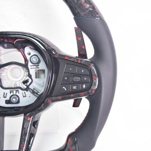 Volante para <span class=keywords><strong>BMW</strong></span> G20 G30 G31 G32 X4 G02 M2 G87 M3 G80 G42 F90 G11 G Series Volante de fibra de carbono <span class=keywords><strong>Interior</strong></span> del coche - Product Image 3