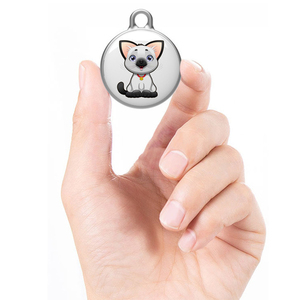 Localizador GPS Redondo Inteligente para Mascotas <span class=keywords><strong>F3</strong></span> International, Mini Rastreador Antipérdida, Resistente al Agua IP67, Localizador Bluetooth para Perros y Gatos - Product Image 5