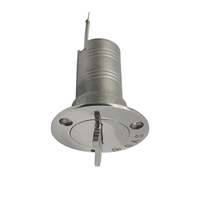 FOYO Bouchon de remplissage de pont en acier inoxydable 316 de haute qualité, OEM ODM, avec verrouillage à clé, polyvalent, pour yacht, bateau, accessoire marin