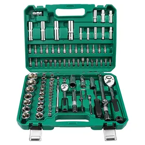 OEM Service Heavy Duty Hand Tool Standard Edition 94 Pcs Universal Auto Car Repair Tools Box Kit Socket Wrench Set