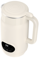 Changsheng BL5537 Machine à Lait Végétal Compacte 0,6 L, Préréglage 10 Heures, 6 Lames, Auto-Nettoyante, Cuve Intérieure SUS304, Faible Bruit, 150W