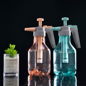 Gardening Pouring Water Bottle Hand <b>Press</b> Grip Style Sprinkled Kettle Plants Flower Spray Watering Cans Pot - Product Image 3