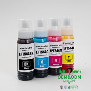 Tinta de Recarga <span class=keywords><strong>INK</strong></span>-POWER EPT 544 em Garrafa para Impressora de Mesa <span class=keywords><strong>Epson</strong></span> L3110 L3156 L3106 L3119 L3158 L3118 L3108 - Product Image 1