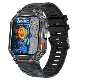 Reloj Inteligente DF KR92 2025 con GPS, Rastreador Inteligente para Hombre, Reloj Inteligente con Llamadas Bluetooth, Altímetro, Barómetro, Brújula y Linterna - Product Image 1