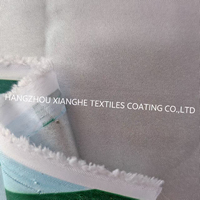Tissu Oxford imperméable imprimé argenté pour sacs isothermes de voiture et tentes, grande taille 205 cm de large, tissu d'ombrage extérieur résistant aux déchirures