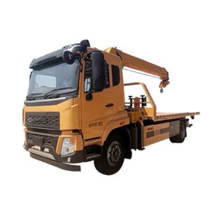 Carro attrezzi diesel 4x4 con cassone ribaltabile, motore diesel da 132KW, semirimorchio con pianale ribaltabile per HOWO - Product Image 6