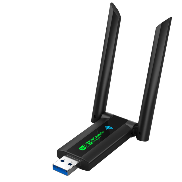 1300Mbps WiFi USB Adapter Network Card Dual Band 2.4G/5Ghz Dongle 802.11AC Powerful Antenna Wireless Receiver for PC Driver Free